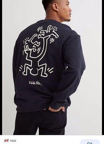 Sweatshirt h&m keith haring