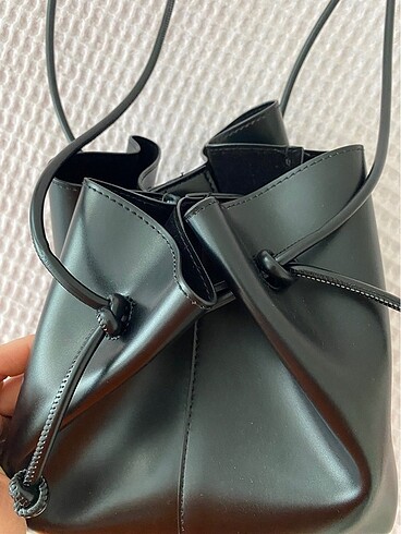  Beden siyah Renk Stradivarius siyah çanta