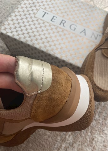 Orjinal deri tergan sneaker - Görsel 3