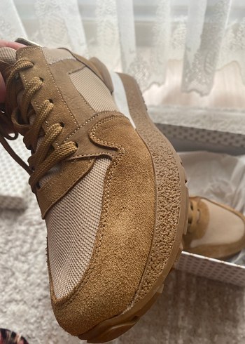 Orjinal deri tergan sneaker - Görsel 2