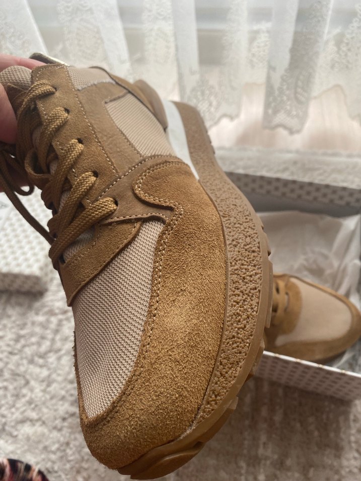 Orjinal deri tergan sneaker - Görsel 2