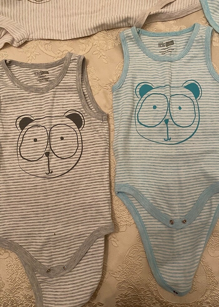 Temiz hello bayb çıtçıtlı atlet pamuklu - Görsel 2