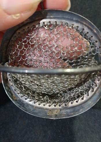 VİNTAGE GÜMÜŞ PARA KESESİ - Görsel 3