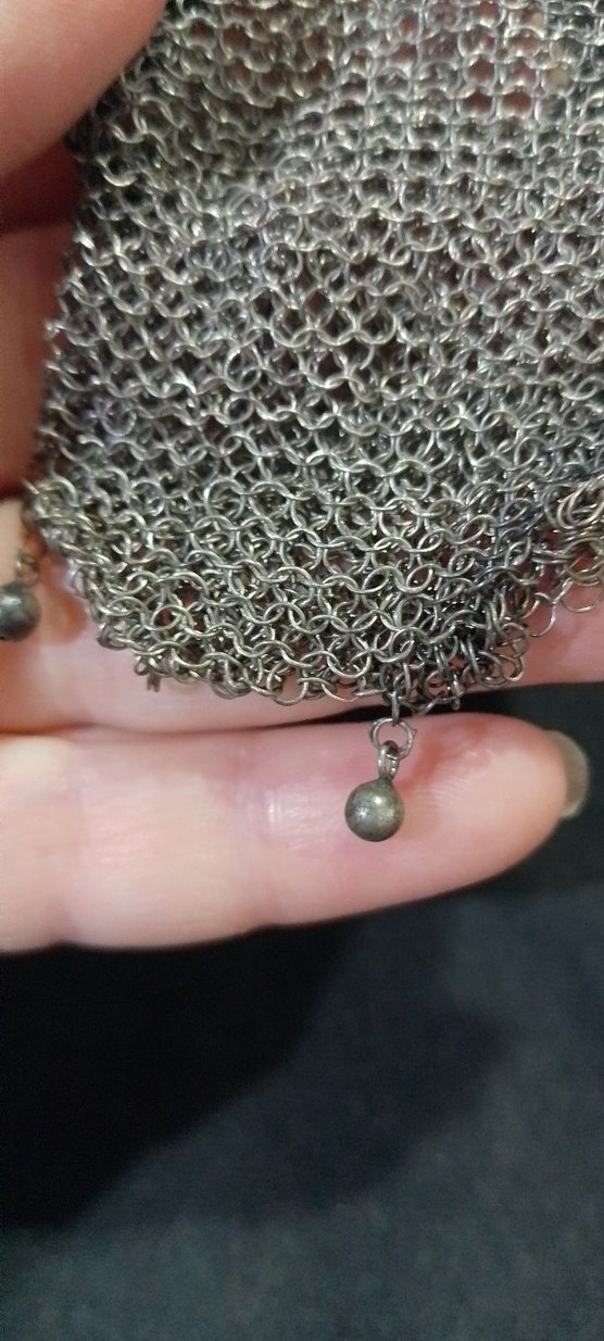 VİNTAGE GÜMÜŞ PARA KESESİ - Görsel 2