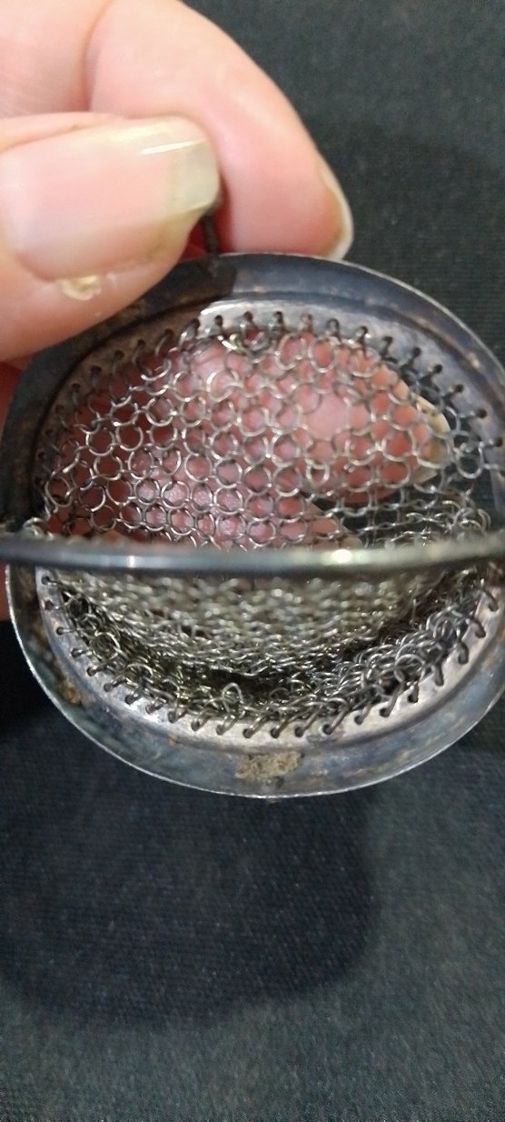 VİNTAGE GÜMÜŞ PARA KESESİ - Görsel 3