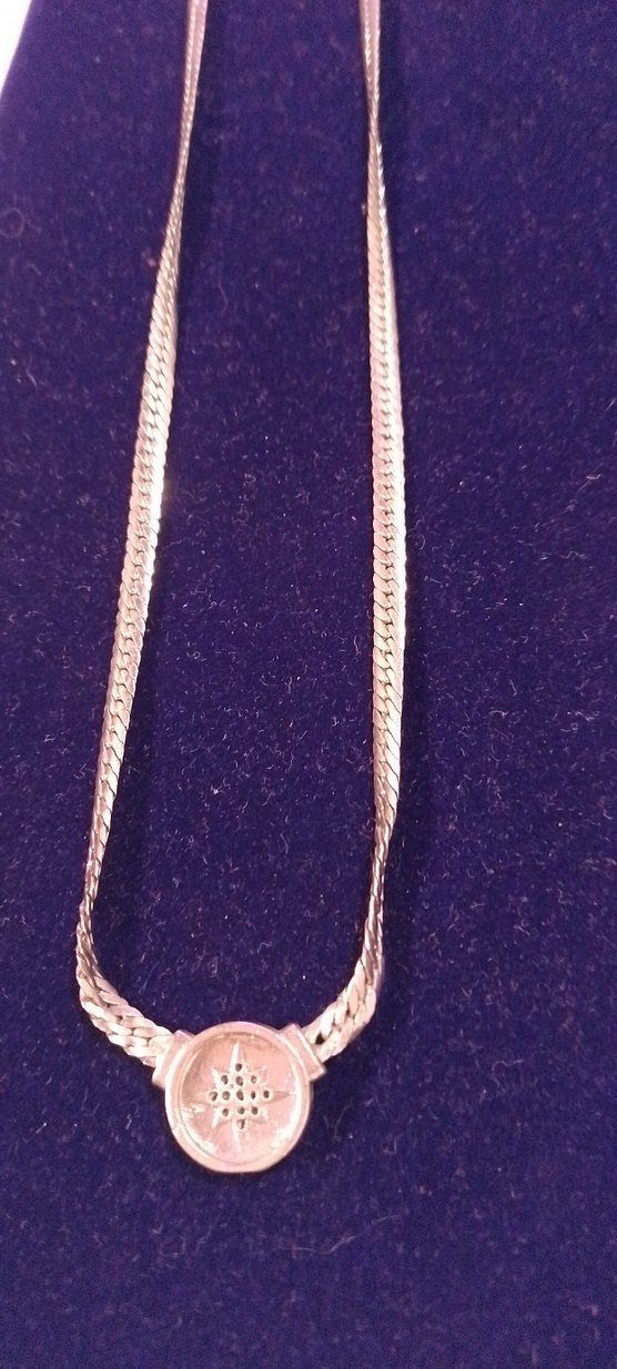 Uzun Zincirli Bohem Gri Yılan Desenli Kolye - Görsel 5