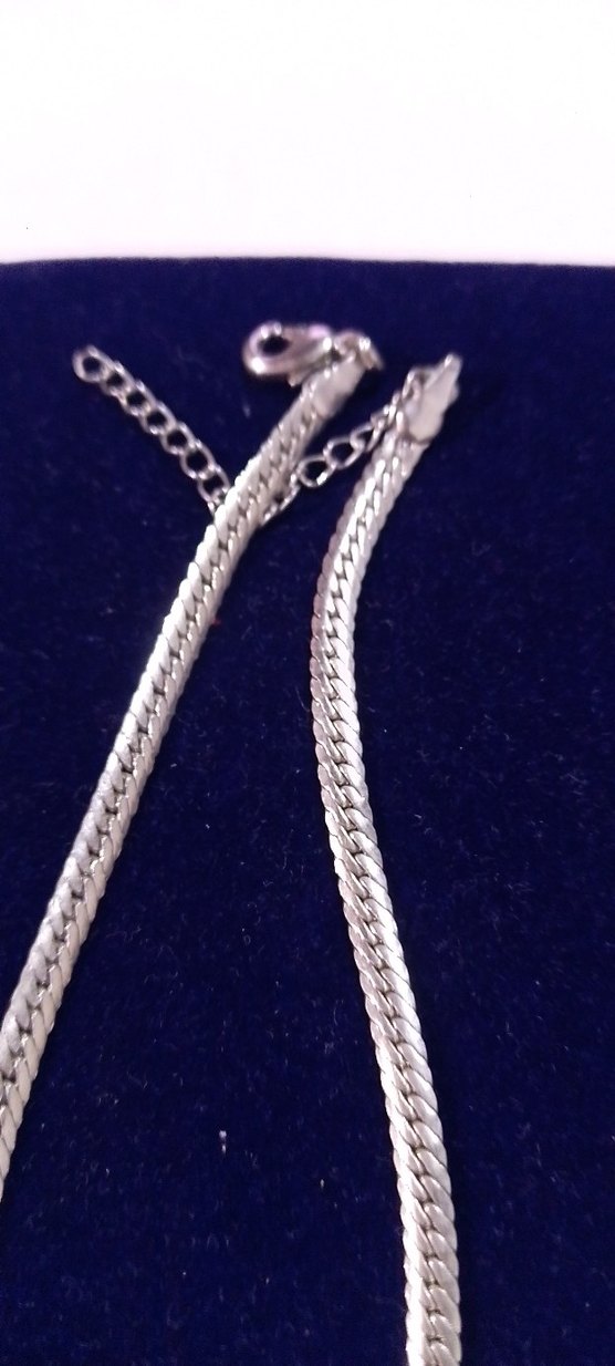 Uzun Zincirli Bohem Gri Yılan Desenli Kolye - Görsel 4