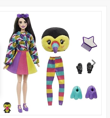 #Barbie Cutie Reveal Bebekler Tropikal Orman Serisi