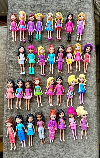 #32 adet polly pocket toplam fiyat