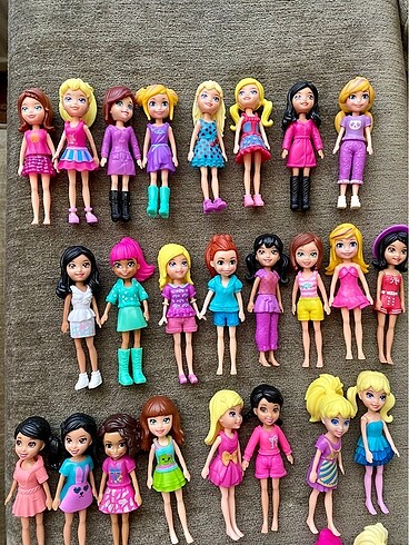 Polly Pocket #32 adet polly pocket toplam fiyat