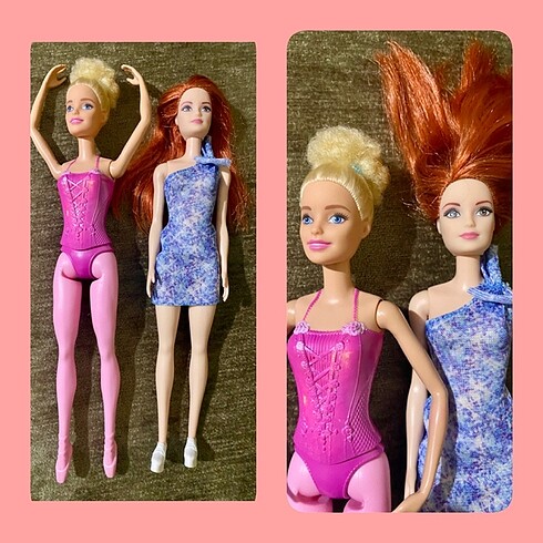 Barbie İki adet barbie