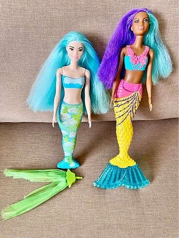 Barbie İki adet deniz kızı