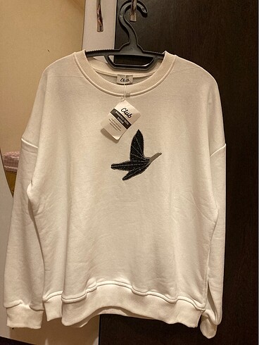 beymen sweatshirt beyaz