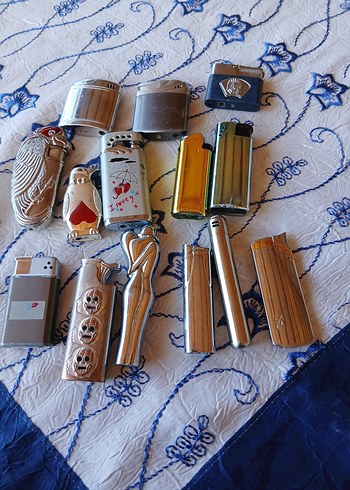 Vintage Metal Çakmak Koleksiyonu