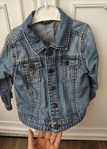 12-18 Ay Beden mavi Renk Kız bebek h&m ceket