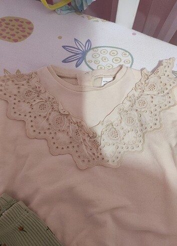 LC Waikiki LCW kız bebek alt üst takım