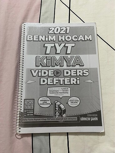 Benim hocam tyt kimya video ders defteri