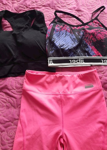 Pembe Mini Spor Tayt - Görsel 4