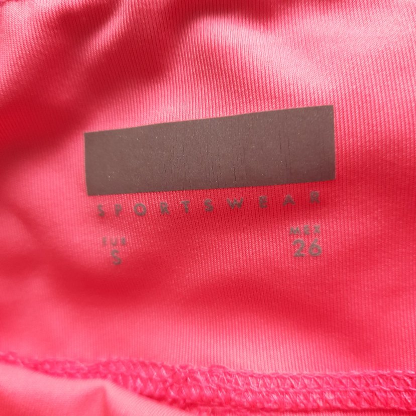 Pembe Mini Spor Tayt - Görsel 3