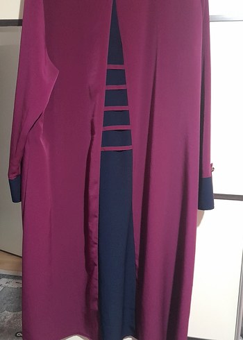 Mor Fermuarlı Uzun - Görsel 4
