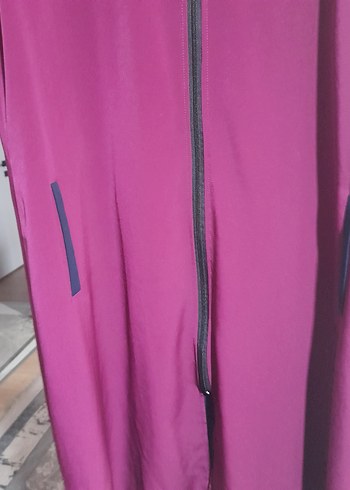 Mor Fermuarlı Uzun - Görsel 2