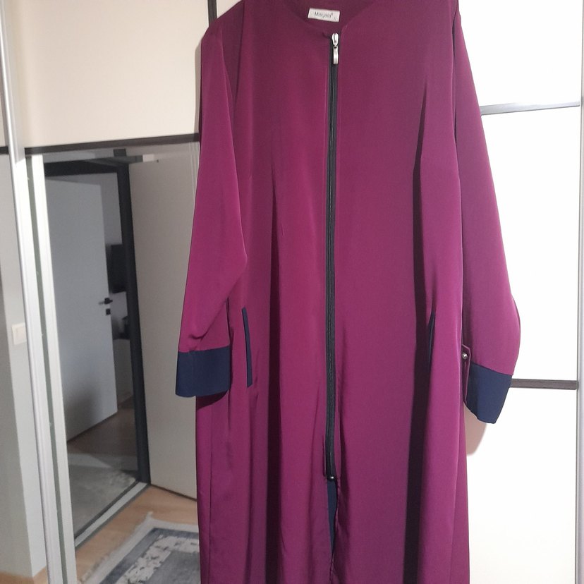 Mor Fermuarlı Uzun - Görsel 5