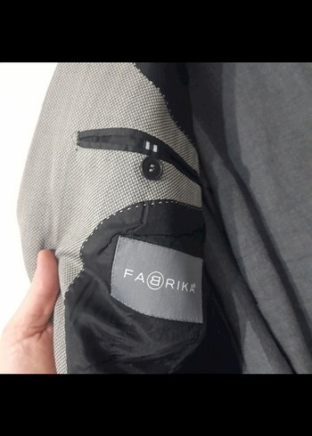 Gri Erkek Ofis Takım Elbise Ceketi - Görsel 3