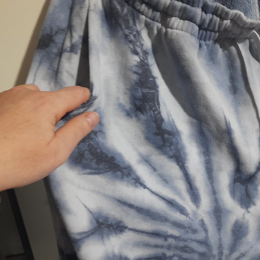 Gri Batik Desenli Rahat Kadın Eşofman - Görsel 5