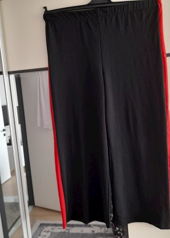 48 Beden Koyu Kırmızı Drapeli Kadın Kumaş Pantolon