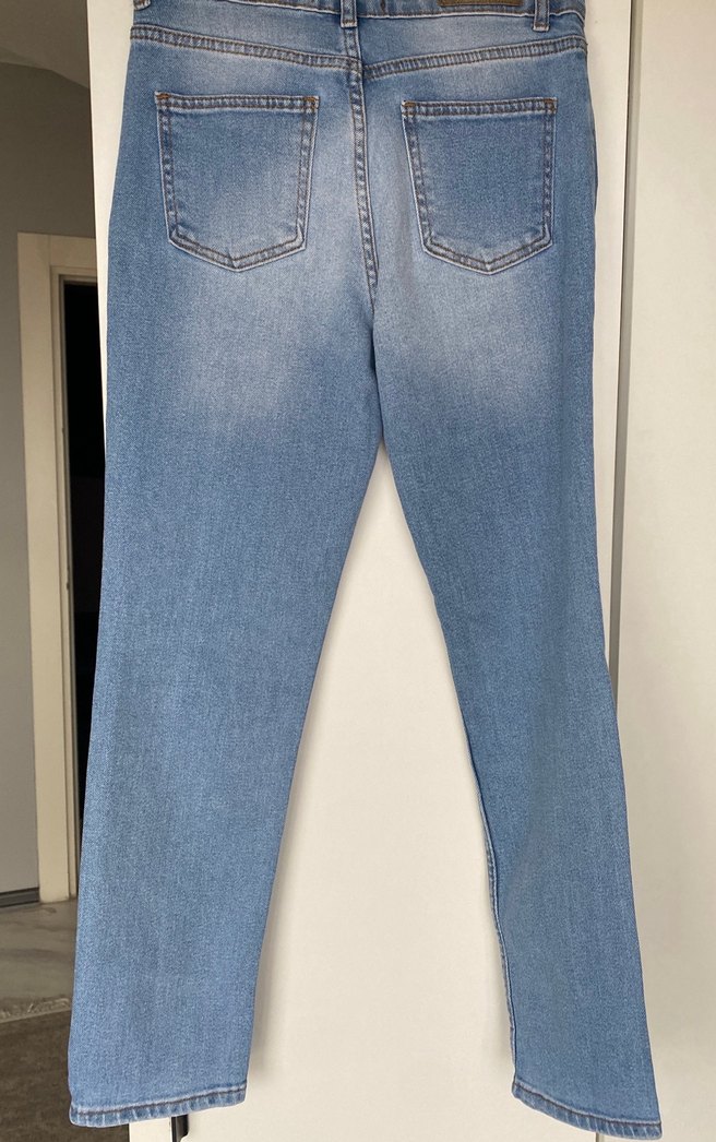 Mavi Kadın Midi Boy Denim Pantolon - Görsel 2