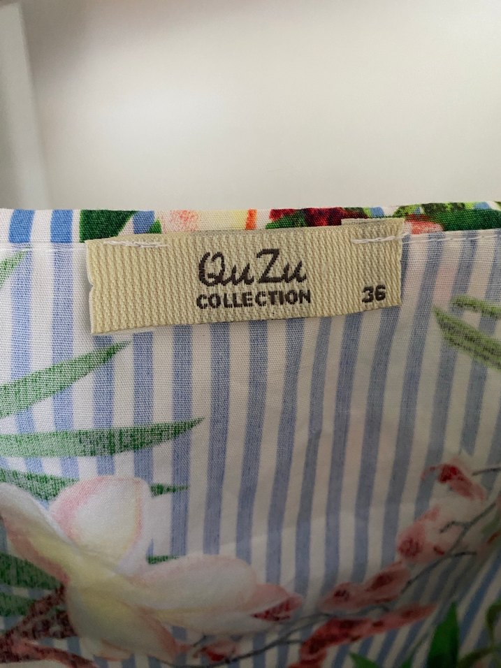 Çiçek Desenli  Bohem Bluz - Görsel 3