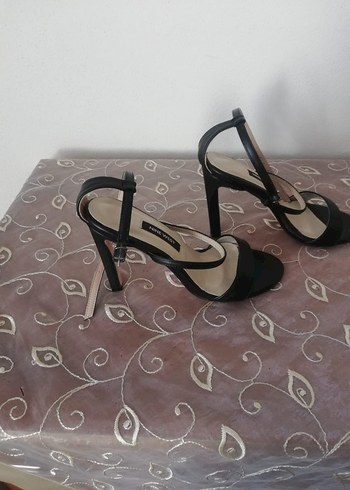Nine West Siyah Stiletto Topuklu Ayakkabı