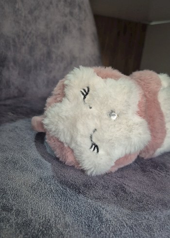Pastel Gri Peluş kulaklık