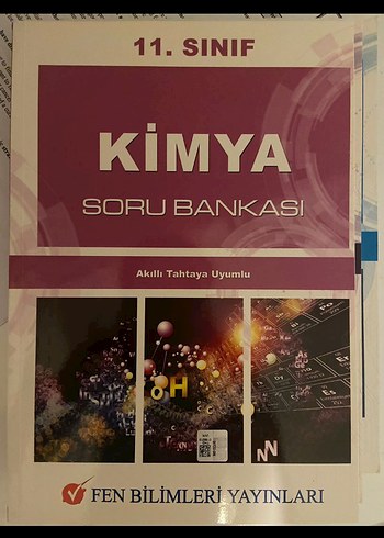 11. Sınıf Kimya Soru Bankası Akıllı Tahtaya Uyumlu