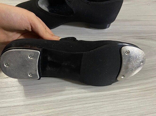 36 Beden siyah Renk Okul gösterileri için, Tap Dance Ayakkabı metal uçlu taban