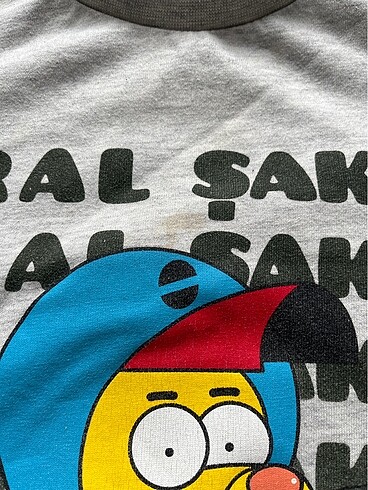 8 Yaş Beden gri Renk Erkek çocuk swetshirt