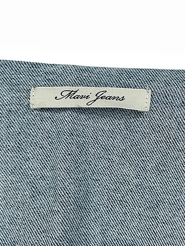 xs Beden mavi Renk Mavi Jeans Kot Ceket %70 İndirimli.