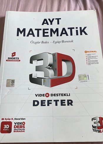 AYT Matematik Video Destekli 3D Defter