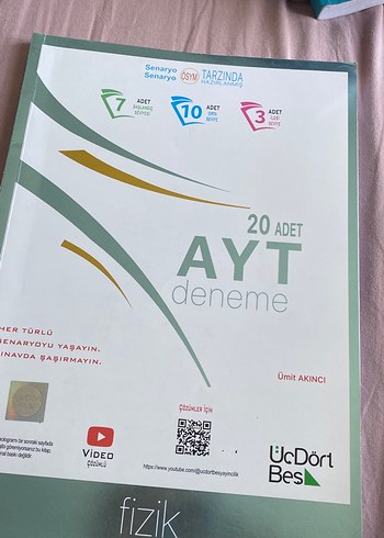 20 ADET FİZİK AYT Deneme