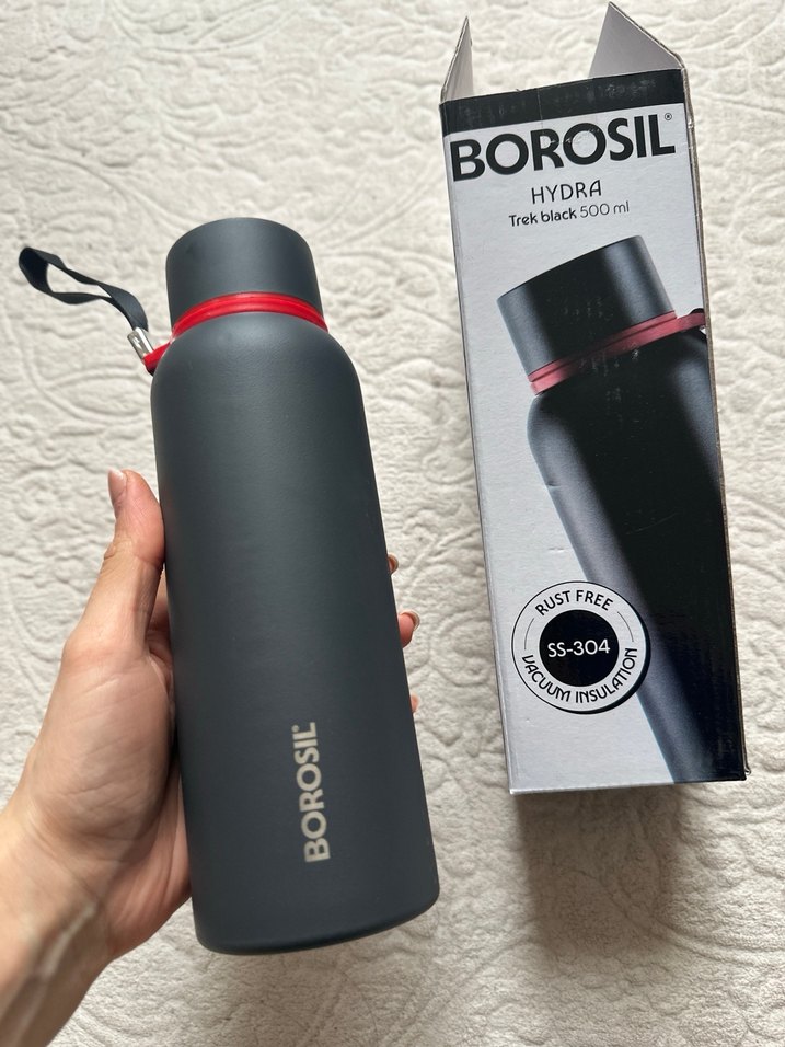 Borosil Hydra Siyah Termos 500 ml - Görsel 3