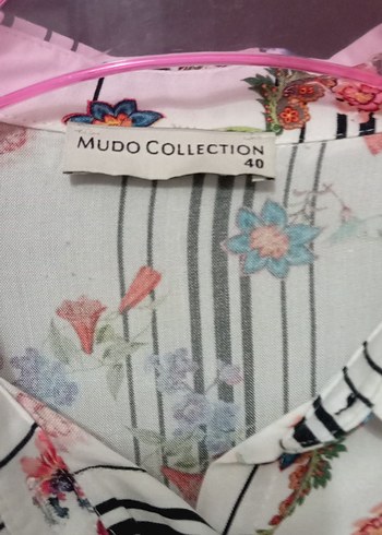 Mudo Çiçek Desenli Bohem Uzun Kollu Gömlek