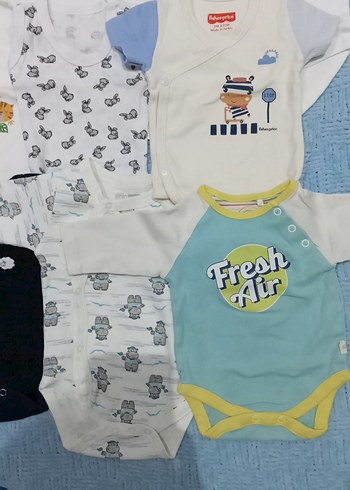 erkek bebek zıbın seti - Görsel 2