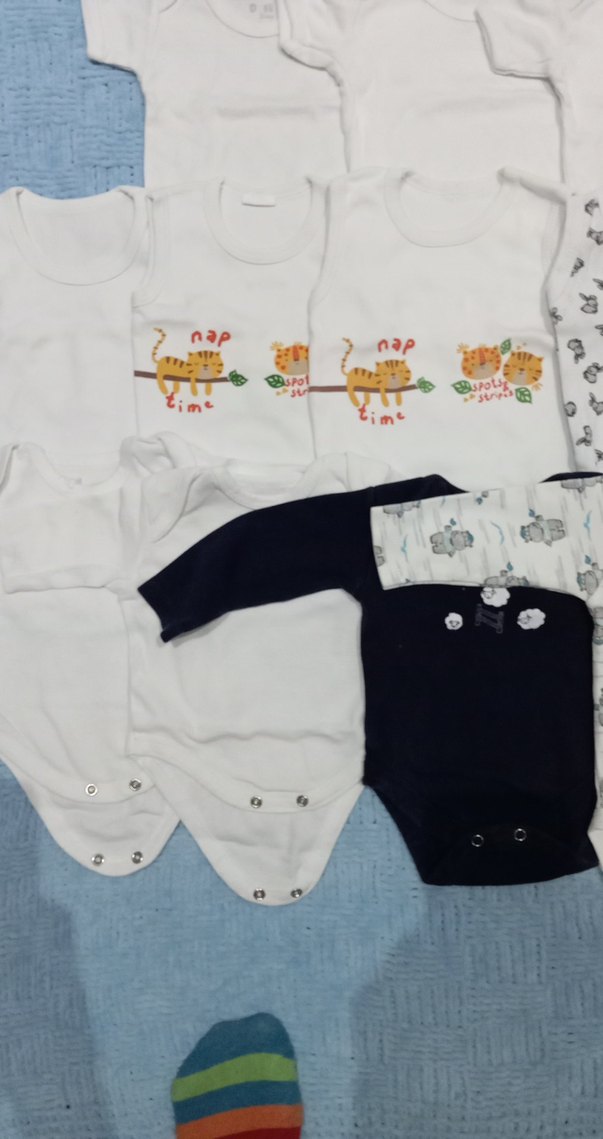 erkek bebek zıbın seti - Görsel 3