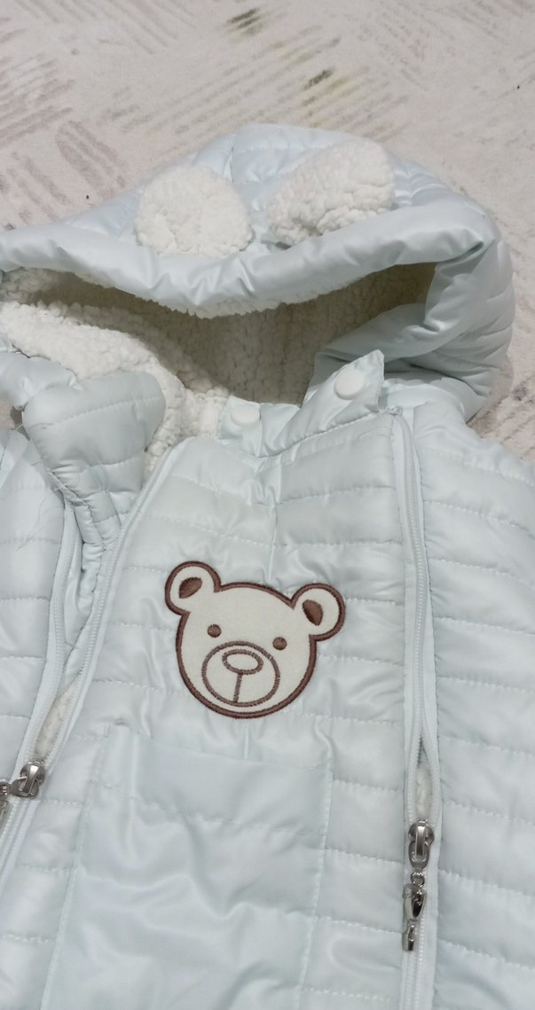 erkek bebek astronot tulum - Görsel 2