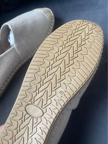40 Beden Espadril babet