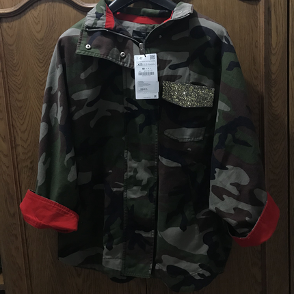 Zara Zara kamuflaj ceket