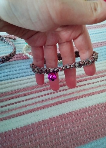 Renkli Boncuklu Bohem Kedi Tasması - Görsel 4