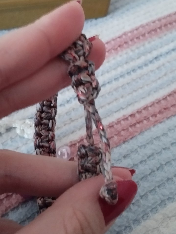 Renkli Boncuklu Bohem Kedi Tasması - Görsel 5