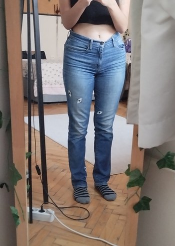 Levis Levis Açık Mavi Normal Boy Kot Pantolon