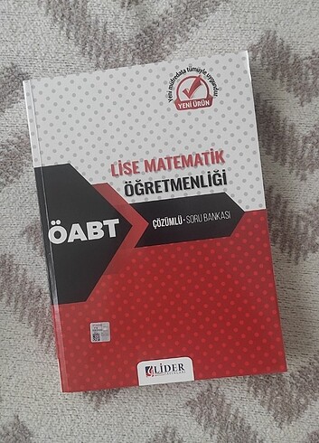 ÖABT Lise Matematik Öğretmenliği soru bankası